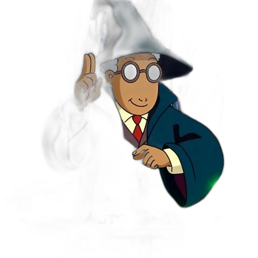 staff, jacket, hat, concept art transparent PNG cut-out
