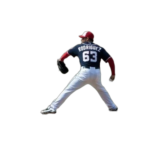 baseball, player, wearing, number transparent PNG cut-out