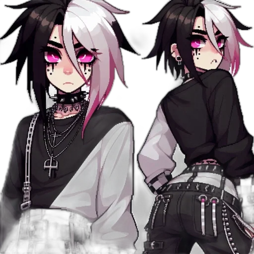 jacket, creature, cyberpunk, anime transparent PNG cut-out
