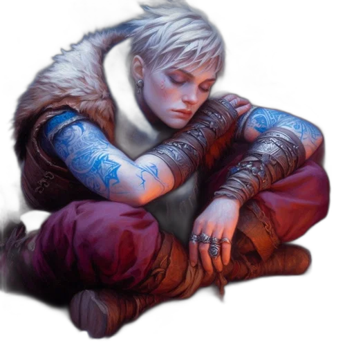 dragon, creature, jacket, fantasy art transparent PNG cut-out