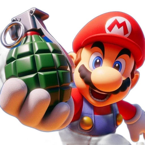 weapon, bottle, 3d render, concept art transparent PNG cut-out