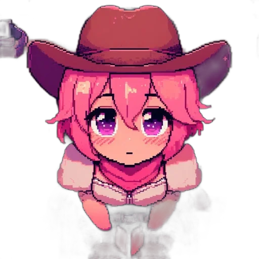 hat, staff, weapon, creature transparent PNG cut-out