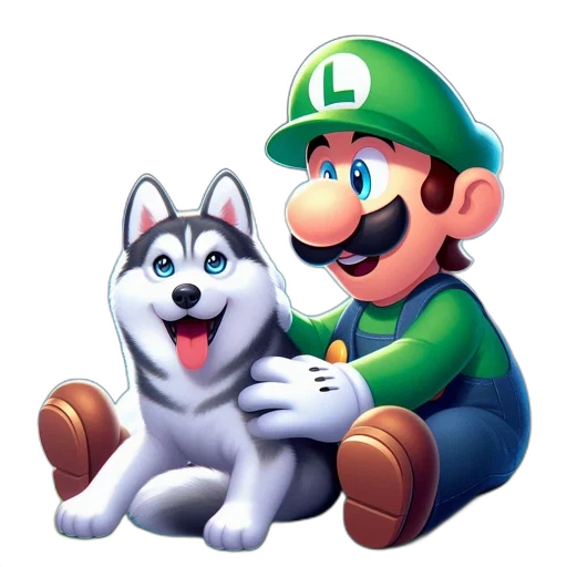 animal, pixel art, 3d render, concept art transparent PNG cut-out