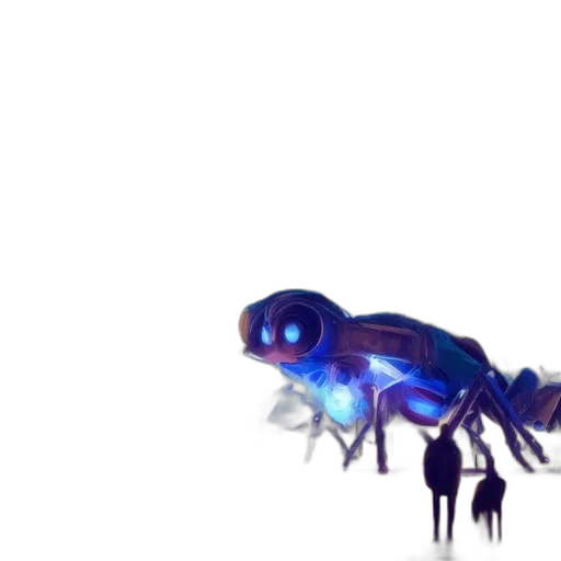 creature, animal, dragon, robot transparent PNG cut-out