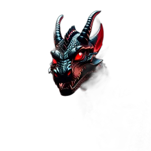 dragon, mask, creature, jewelry transparent PNG cut-out
