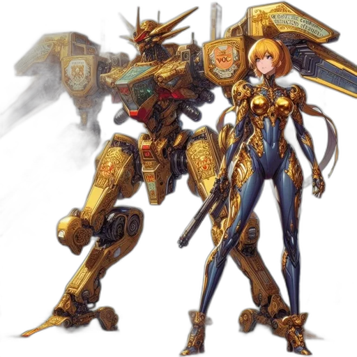 robot, weapon, concept art, fantasy art transparent PNG cut-out