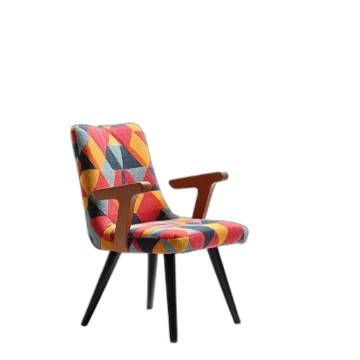 furniture, 3d render, colorful, modern transparent PNG cut-out