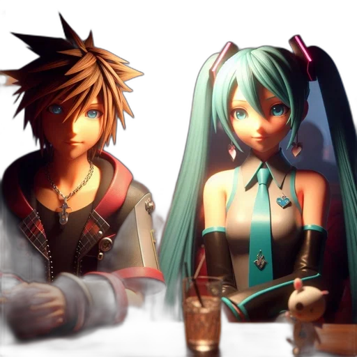 concept art, 3d render, anime, fantasy art transparent PNG cut-out