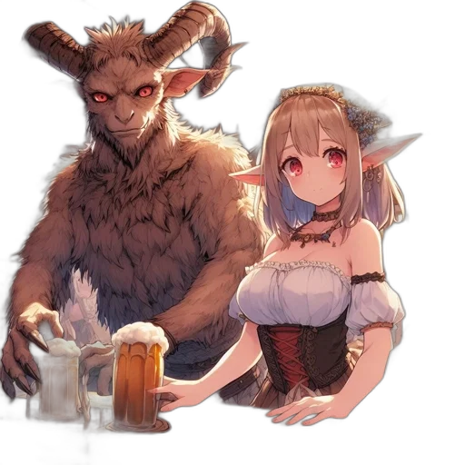 creature, dragon, staff, food transparent PNG cut-out