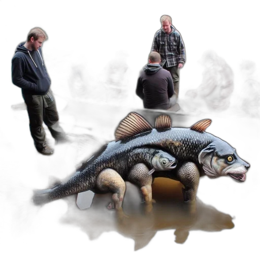 creature, animal, concept art, photorealistic transparent PNG cut-out