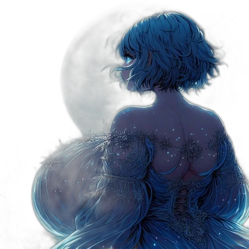 dress, crown, creature, concept art transparent PNG cut-out