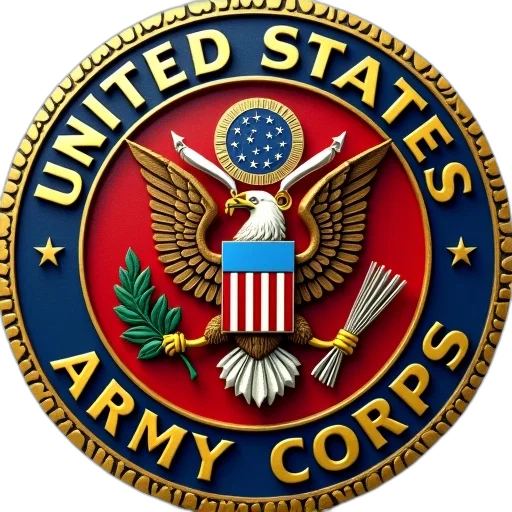 staff, united, states, army transparent PNG cut-out