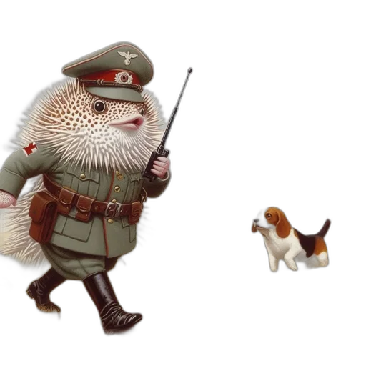 animal, staff, creature, weapon transparent PNG cut-out