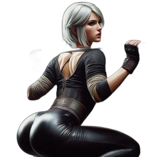 dress, jacket, weapon, concept art transparent PNG cut-out