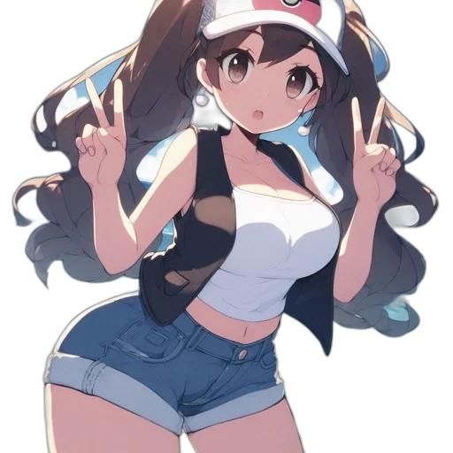 staff, weapon, hat, dress transparent PNG cut-out