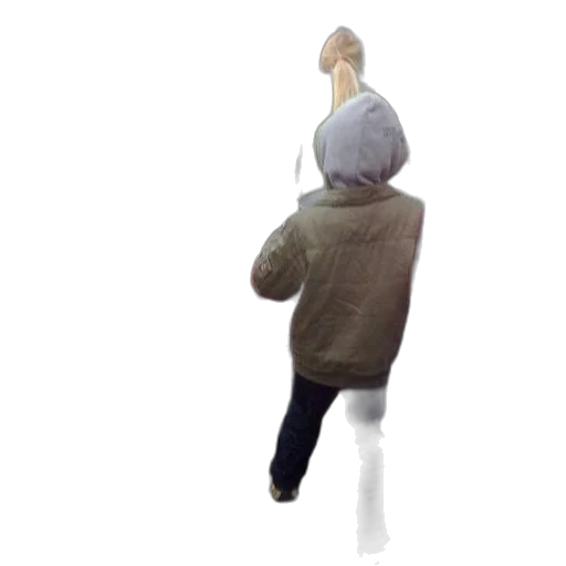 jacket, hat, staff, umbrella transparent PNG cut-out