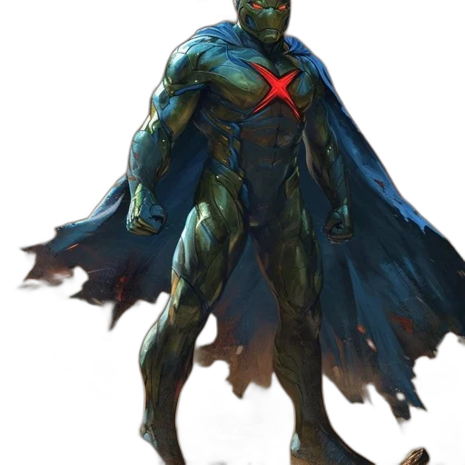 concept art, comic book art, fantasy art, 3d render transparent PNG cut-out