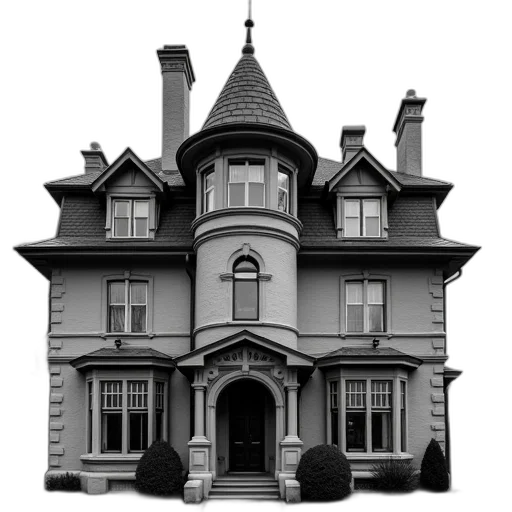 building, furniture, crown, 3d render transparent PNG cut-out