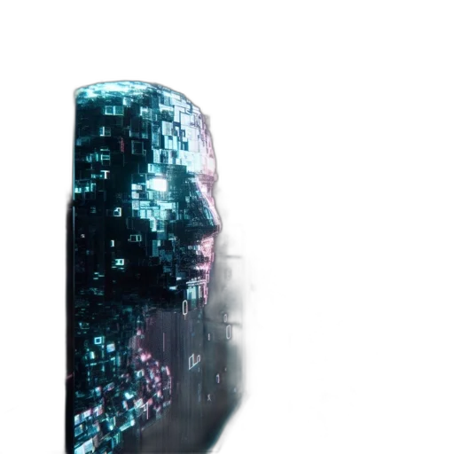 robot, mask, face, jacket transparent PNG cut-out