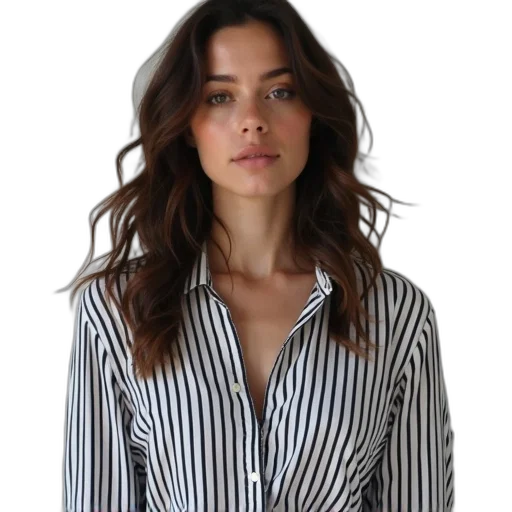 dress, jacket, hair, staff transparent PNG cut-out