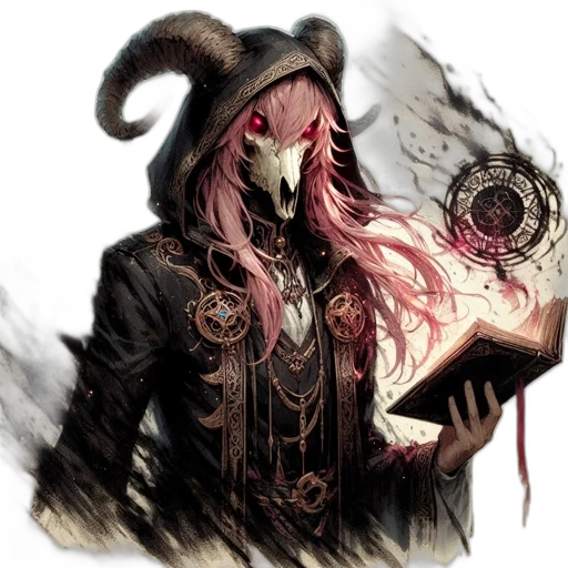 mask, staff, weapon, dragon transparent PNG cut-out