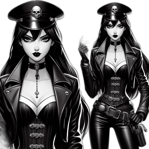 comic book art, concept art, fantasy art, cartoon transparent PNG cut-out