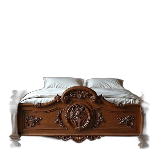furniture, crown, photorealistic, 3d render transparent PNG cut-out