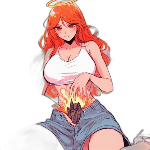 dress, anime, pixel art, fantasy art transparent PNG cut-out