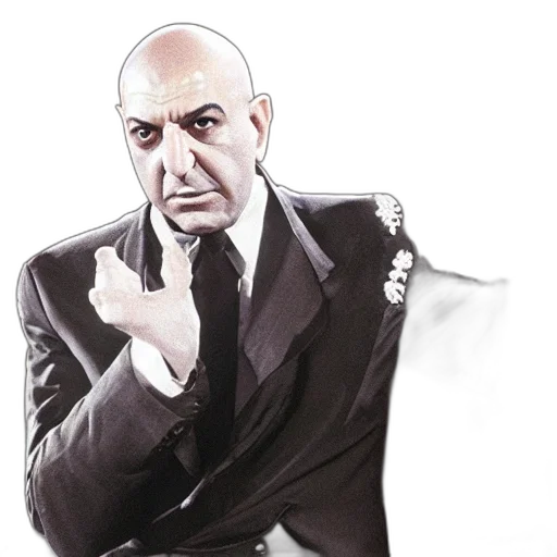 jacket, face, staff, concept art transparent PNG cut-out