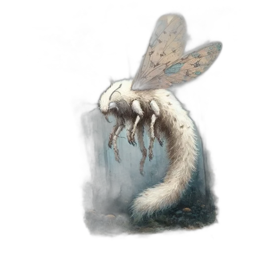 creature, dragon, animal, staff transparent PNG cut-out