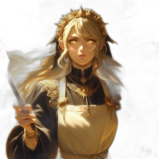 sword, staff, crown, weapon transparent PNG cut-out