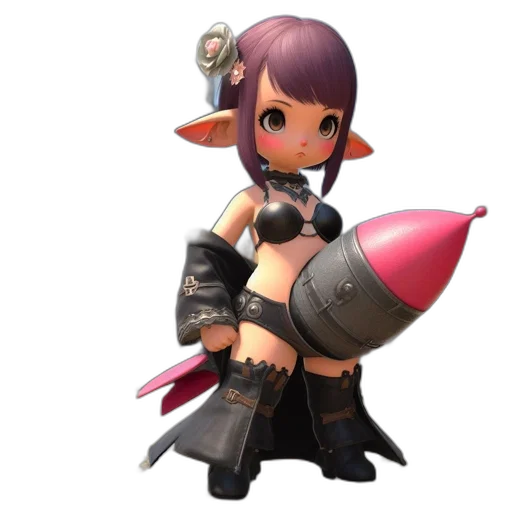 weapon, staff, sword, 3d render transparent PNG cut-out
