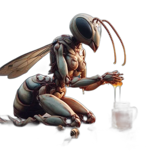 robot, creature, animal, food transparent PNG cut-out