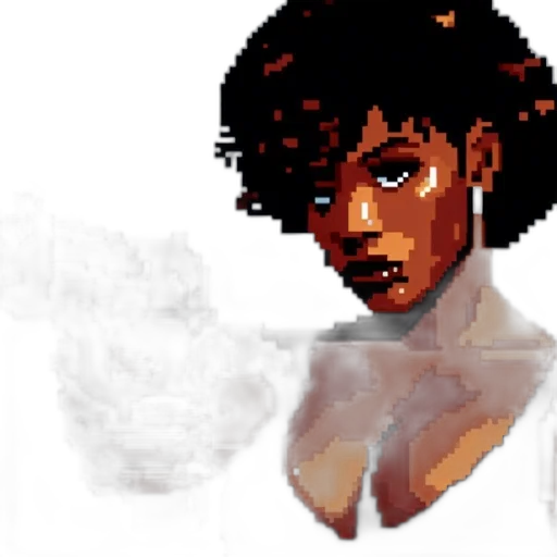 face, staff, pixel art, concept art transparent PNG cut-out