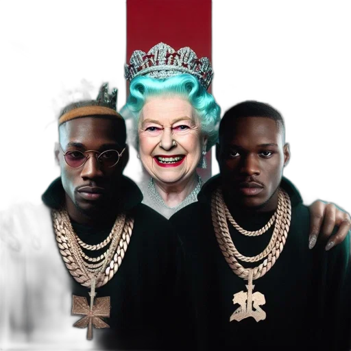 crown, concept art, elderly, woman transparent PNG cut-out