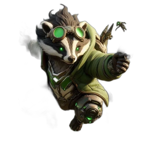 dragon, staff, creature, mask transparent PNG cut-out