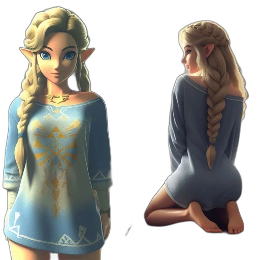 dress, fantasy art, concept art, pixel art transparent PNG cut-out