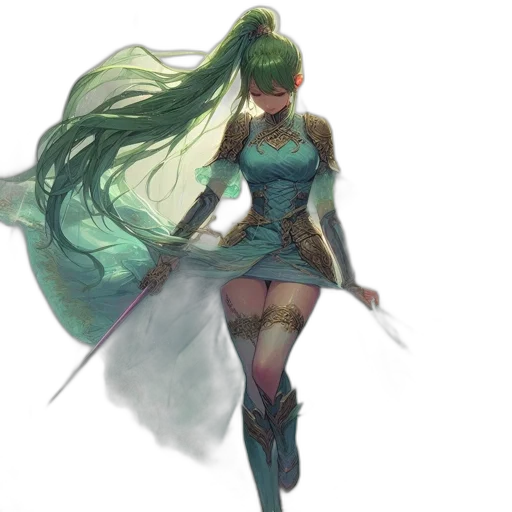 dress, sword, weapon, staff transparent PNG cut-out