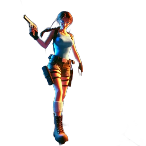 weapon, staff, concept art, 3d render transparent PNG cut-out
