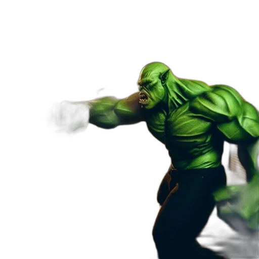 weapon, jacket, creature, mask transparent PNG cut-out