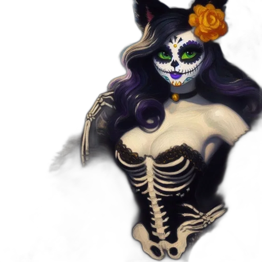mask, jewelry, creature, dress transparent PNG cut-out