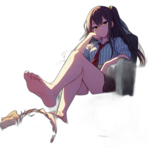 dress, shoes, creature, crown transparent PNG cut-out