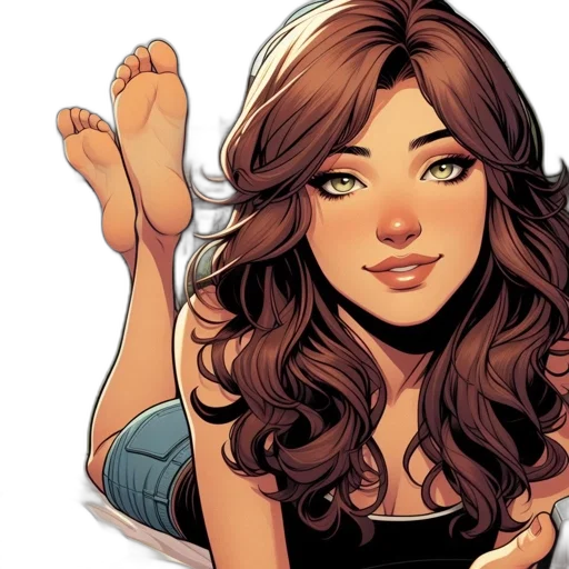 comic book art, cartoon, photorealistic, concept art transparent PNG cut-out