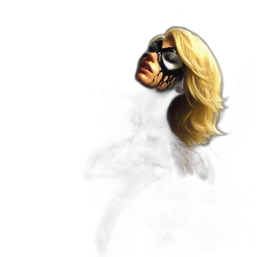 mask, face, concept art, photorealistic transparent PNG cut-out