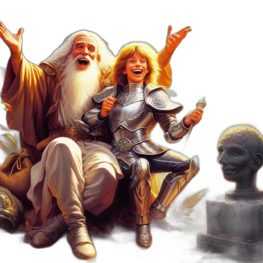 fantasy art, concept art, 3d render, photorealistic transparent PNG cut-out