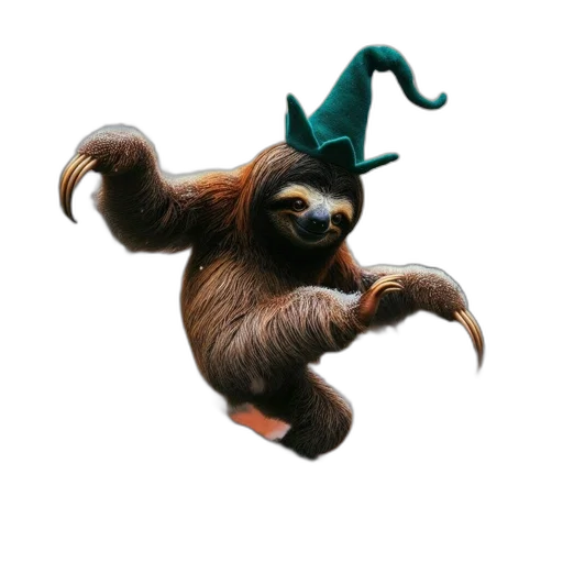 creature, staff, animal, dragon transparent PNG cut-out
