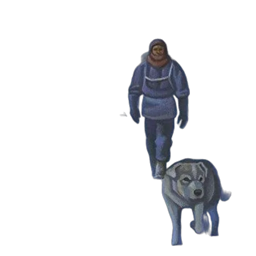 animal, creature, jacket, staff transparent PNG cut-out