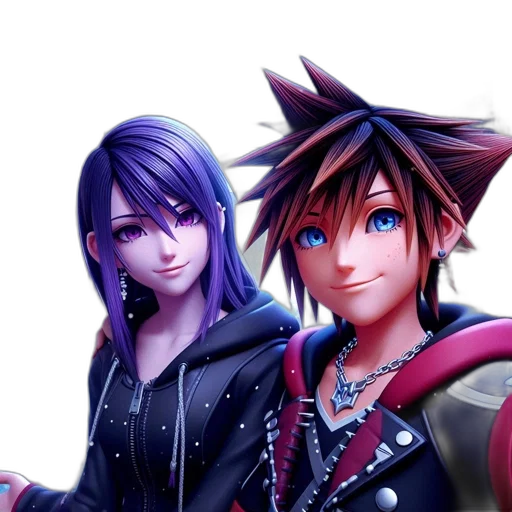 3d render, concept art, fantasy art, anime transparent PNG cut-out