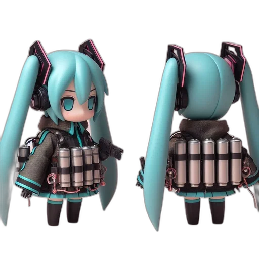 weapon, robot, 3d render, concept art transparent PNG cut-out