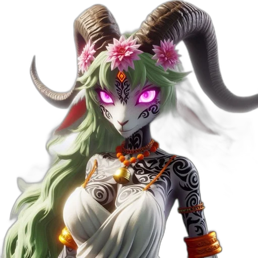mask, jewelry, dragon, staff transparent PNG cut-out
